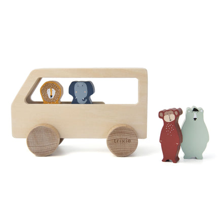 Trixie Houten Bus Met Diertjes
