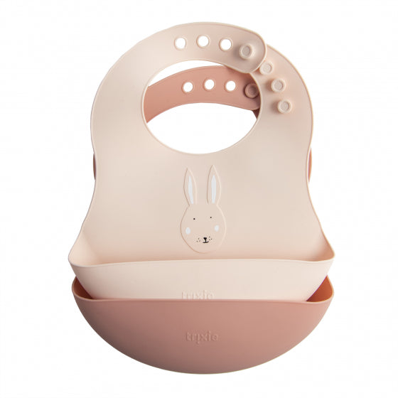 Trixie Set2 Slabben Silicone Mrs Rabbit
