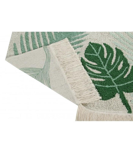 Lorena Canals machinewasbaar tapijt 140x200cm Tropical Green