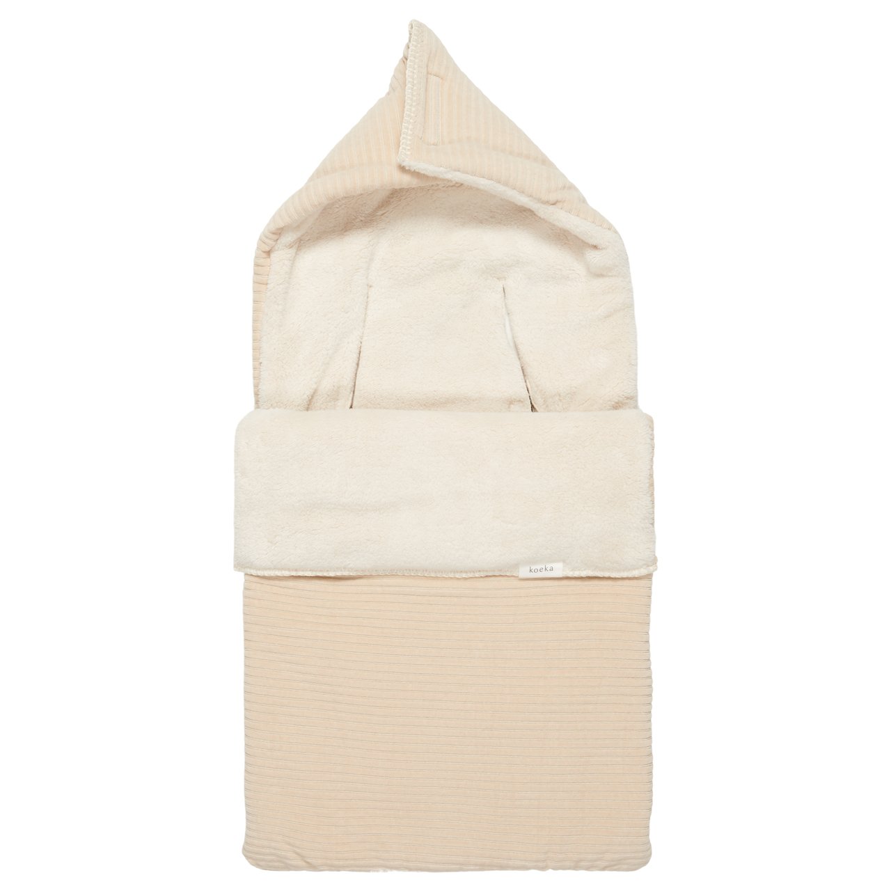 * Koeka Maxi Cosi Voetenzak 0+ 3/5 Punts Teddy Vik Sand