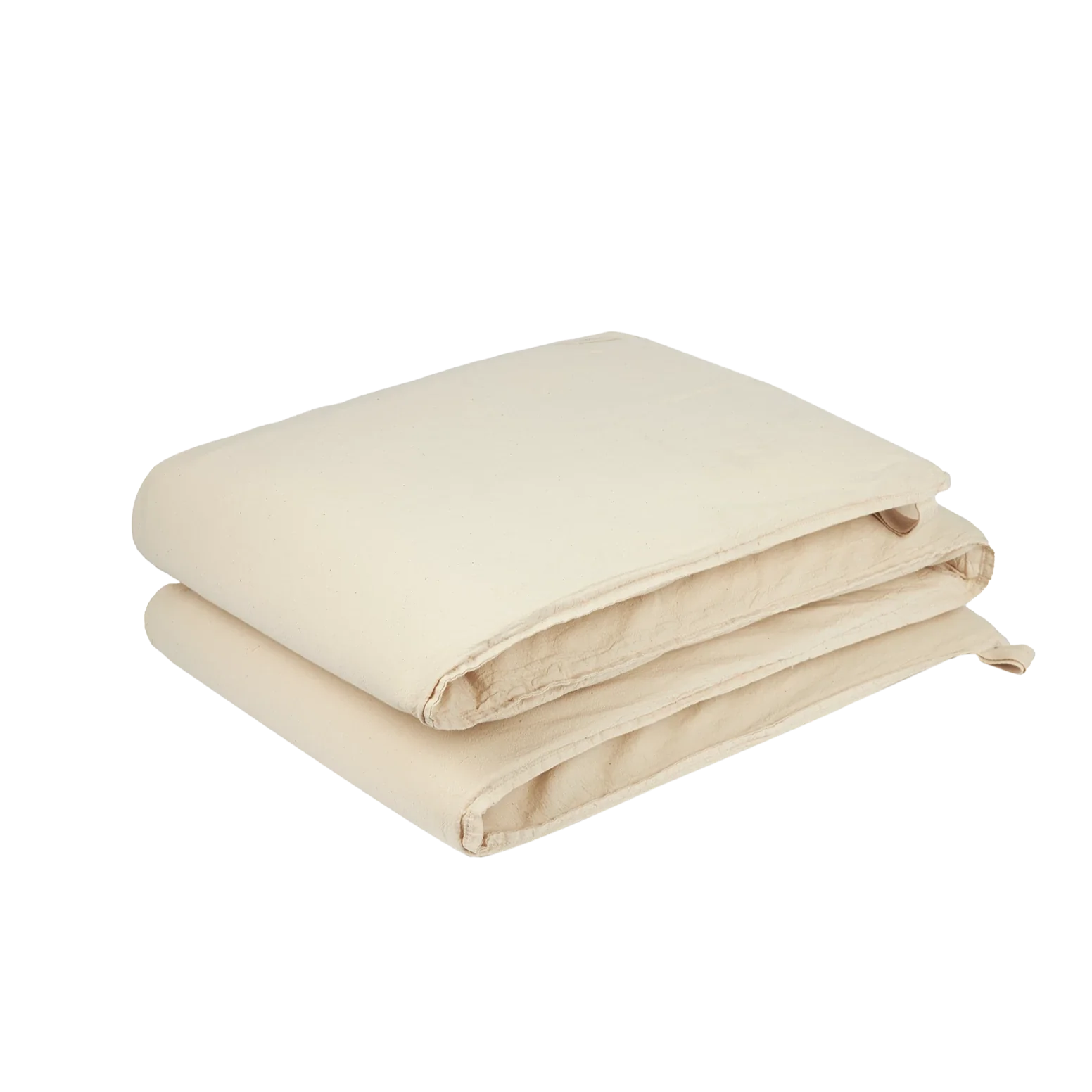 * Nobodinoz Cot Bed Bumper Bedomrander Wabi Sabi Plain | Ginger