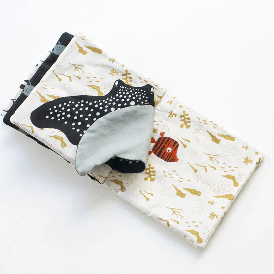 Wee Gallery Baby's First Crinkle Peek A Book  *