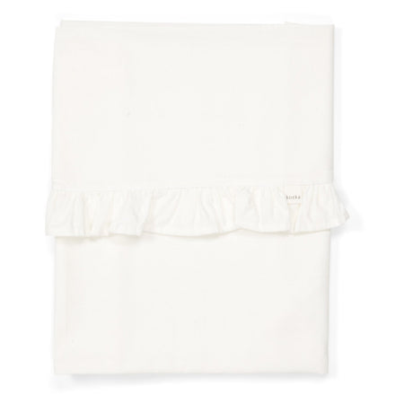 zzz Koeka Wieglaken Ruffle Warm White