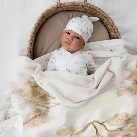 Yumi Baby Ledikantdeken 100x140cm Bonzai  *