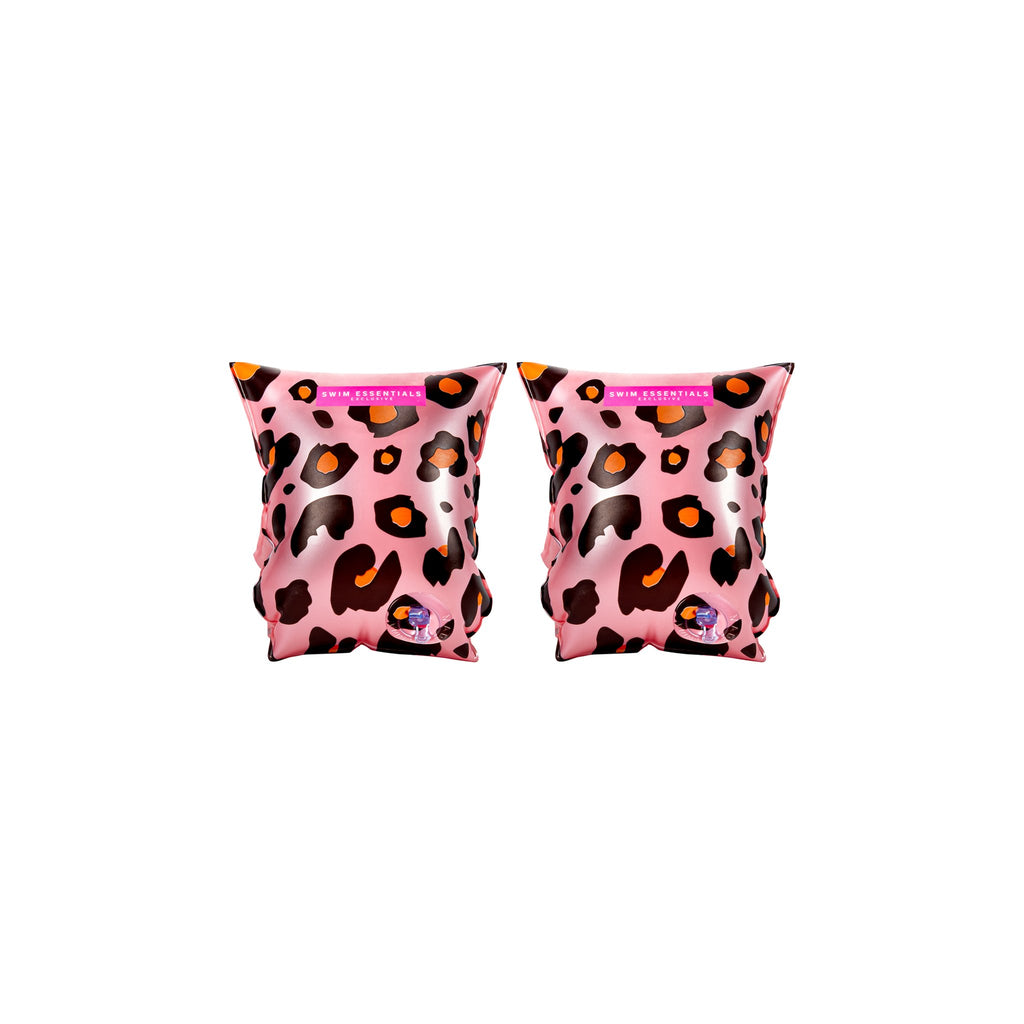 zzz Swim Essentials Zwembandjes 2-6 jaar | Pink Leopard